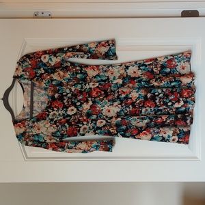 Floral+Femme Fall Floral Dress